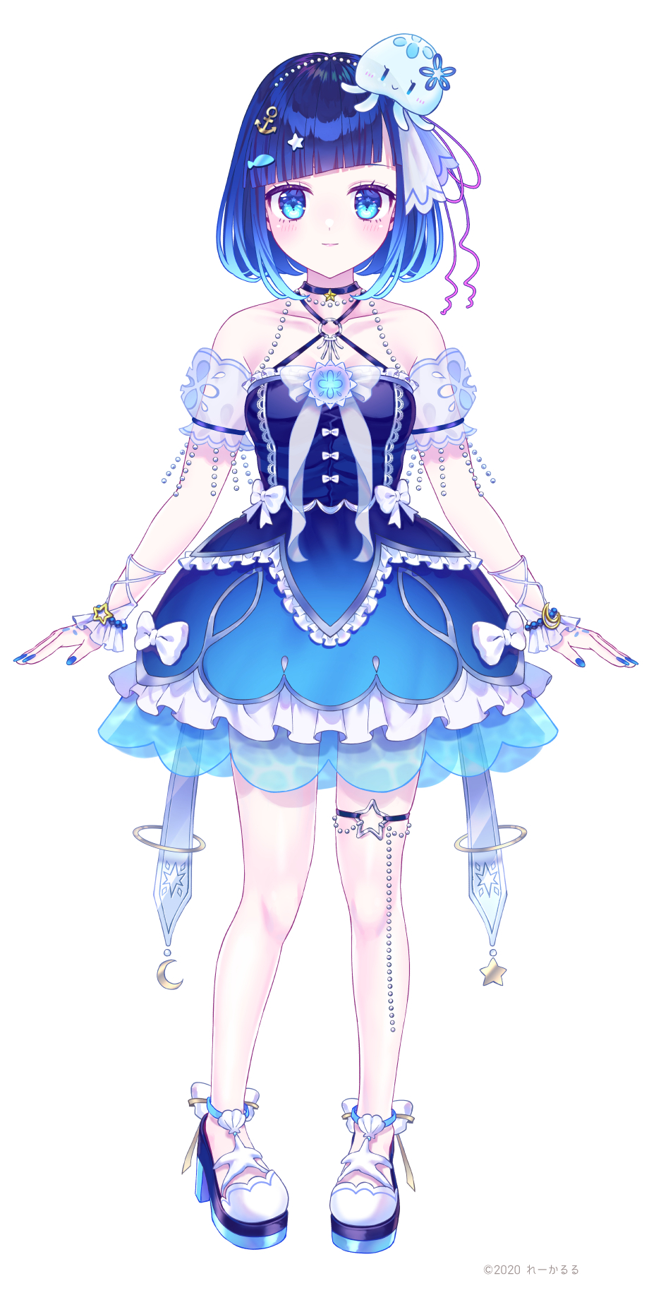 【Vtuber】キャラクターデザイン・Live2D用イラスト制作 【Vtuber】キャラクターデザイン・Live2D用イラスト制作